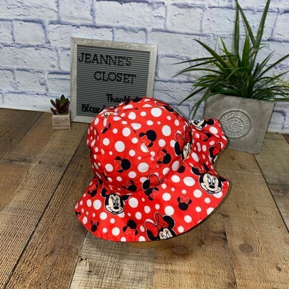 Disney Minnie Mouse polka dot bucket hat - Picture 2 of 8